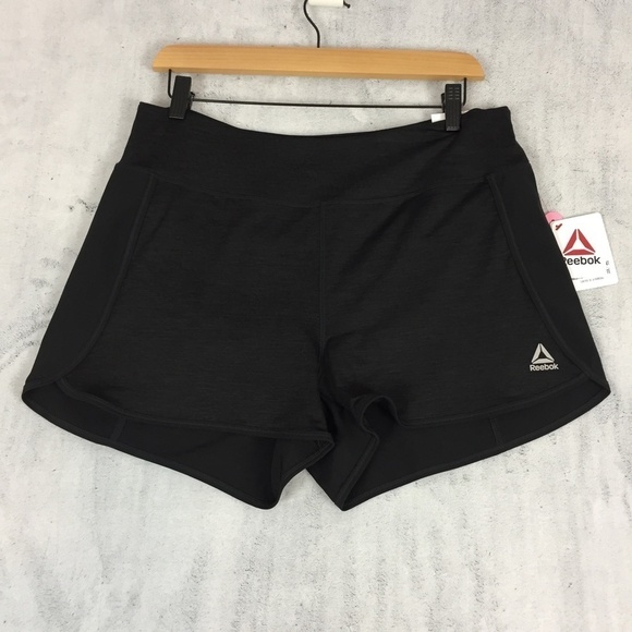 NEW Reebok Shorts Sz Medium Slim Fit Moisture Wicking Workout Sports Athletic - Picture 1 of 11